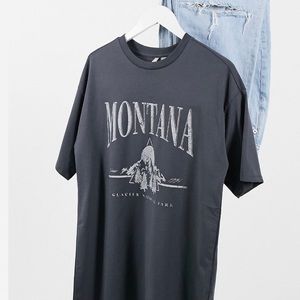 Montana Glacier National Park graphic tee